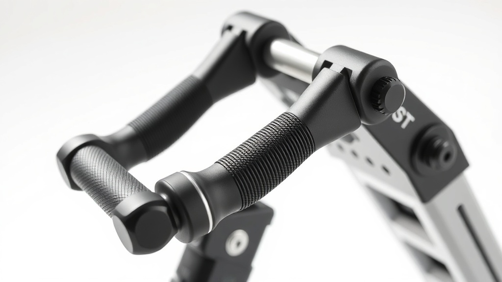 스타팅 블록의 전면 손잡이와 배영용 수중 손잡이 위치를 표시한 배치도